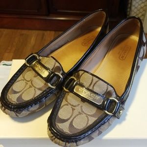 Coach Felisha loafers size 8